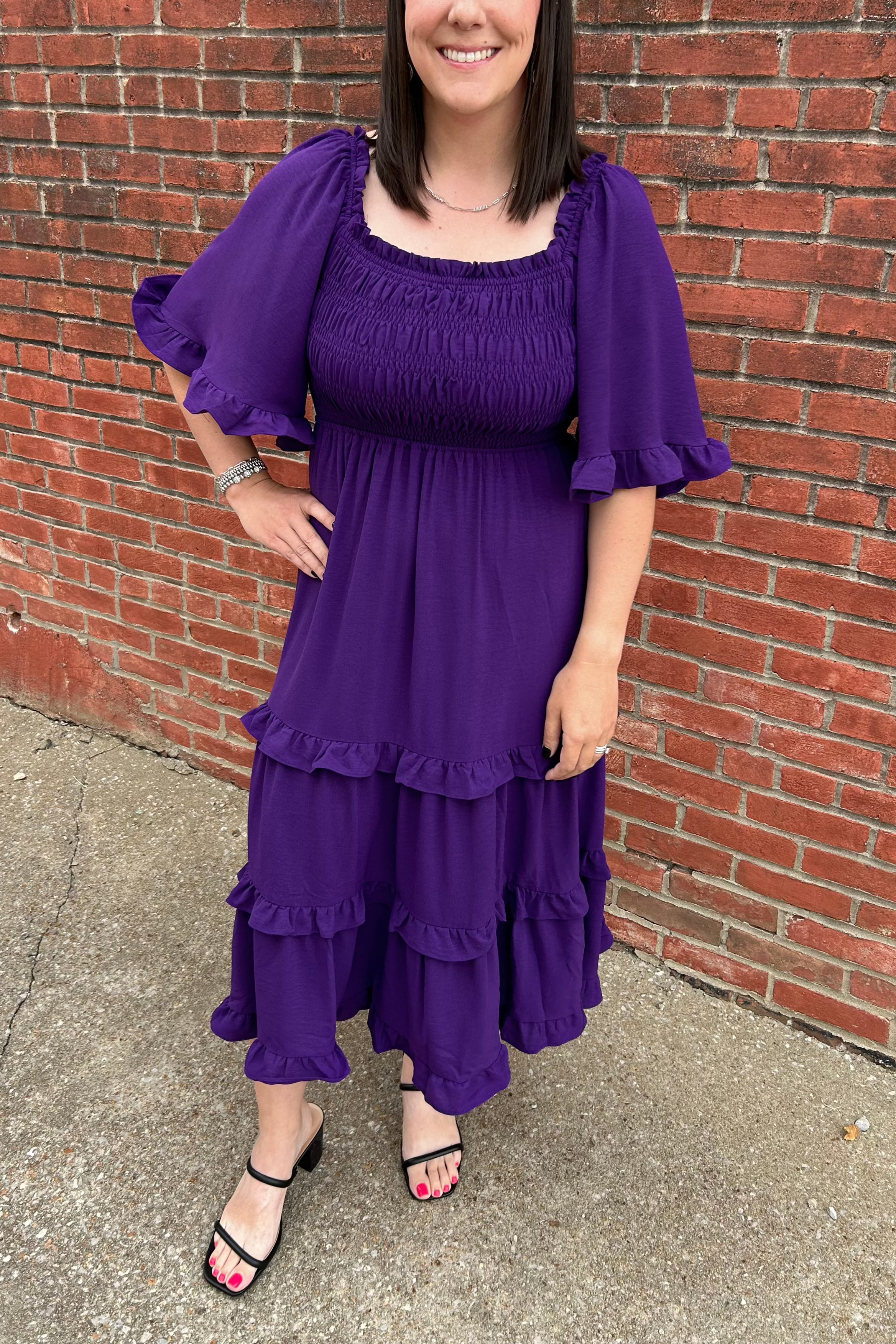 Star Gazing Smock Dress – Color Confident Boutique