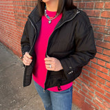 Starstruck Cropped Puffer Coat