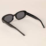 Rounded Bold Frame Sunglasses
