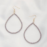 Beaded Teardrop Earring
