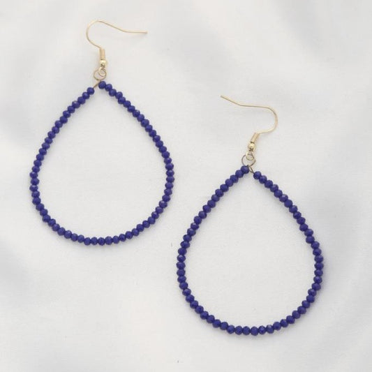 Beaded Teardrop Earring