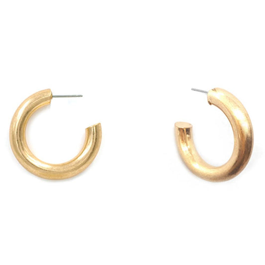 Metal Mini Open Hoop Earring