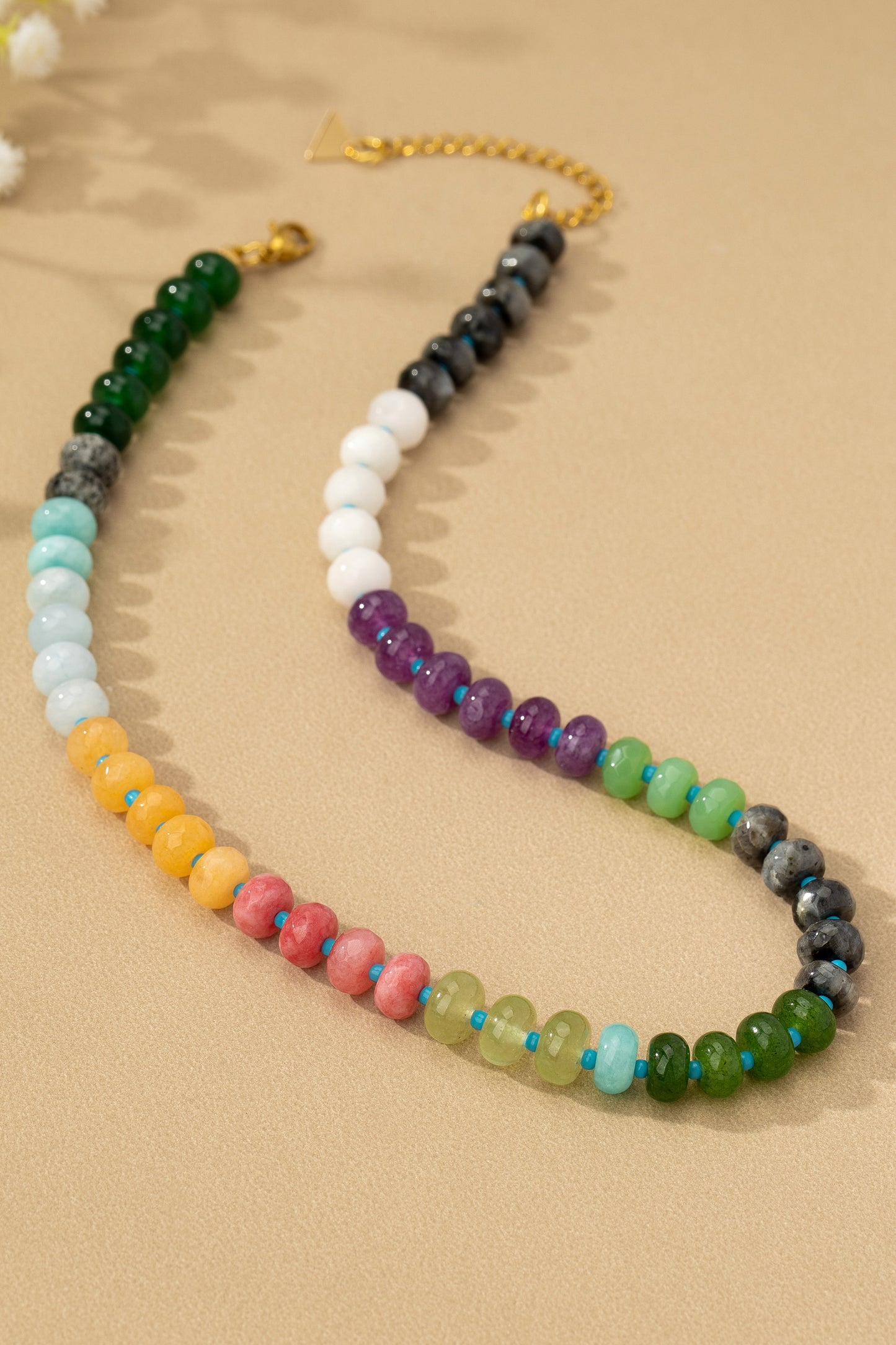 Rainbow Necklace | Green