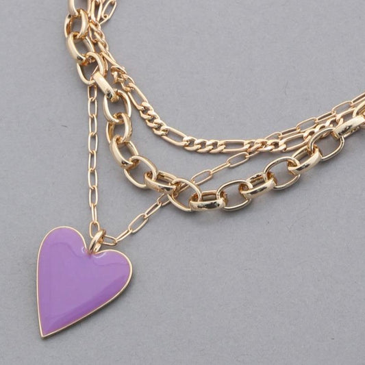 Borrowed Heart Layered Necklace