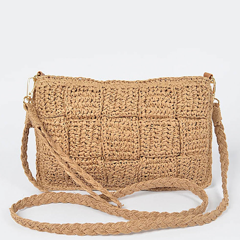 Straw Shoulder Bag