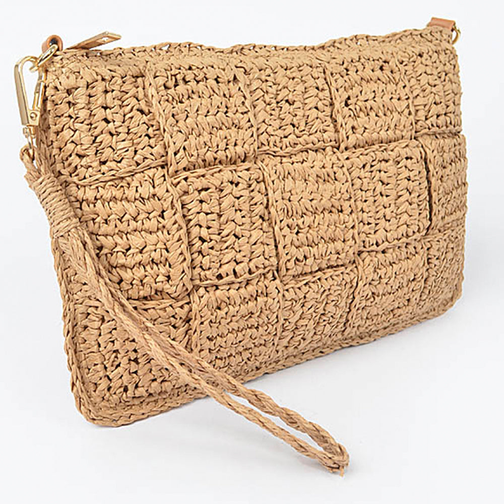 Straw Shoulder Bag