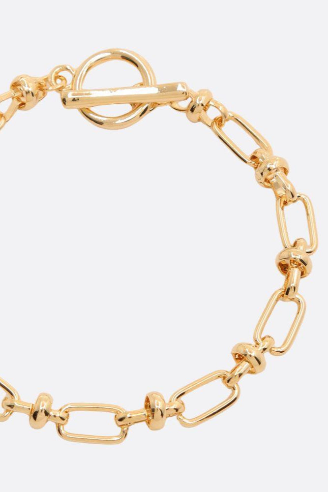 Rectangle Toggle Bracelet