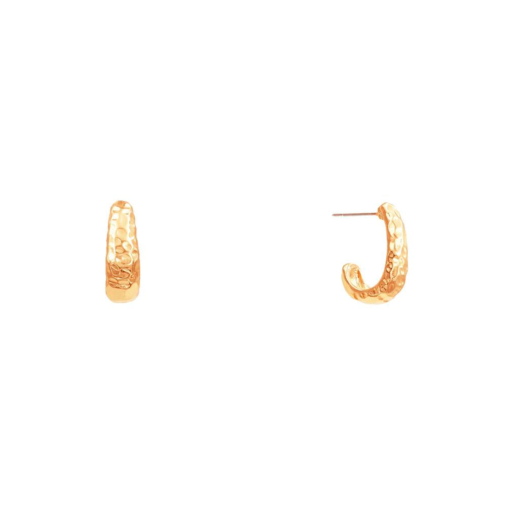 Textured Open Hoops