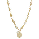 Pearl Pendant Toggle Necklace