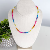 Rainbow Necklace | Mini Gem Rainbow