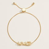WWJD Adjustable Bracelet