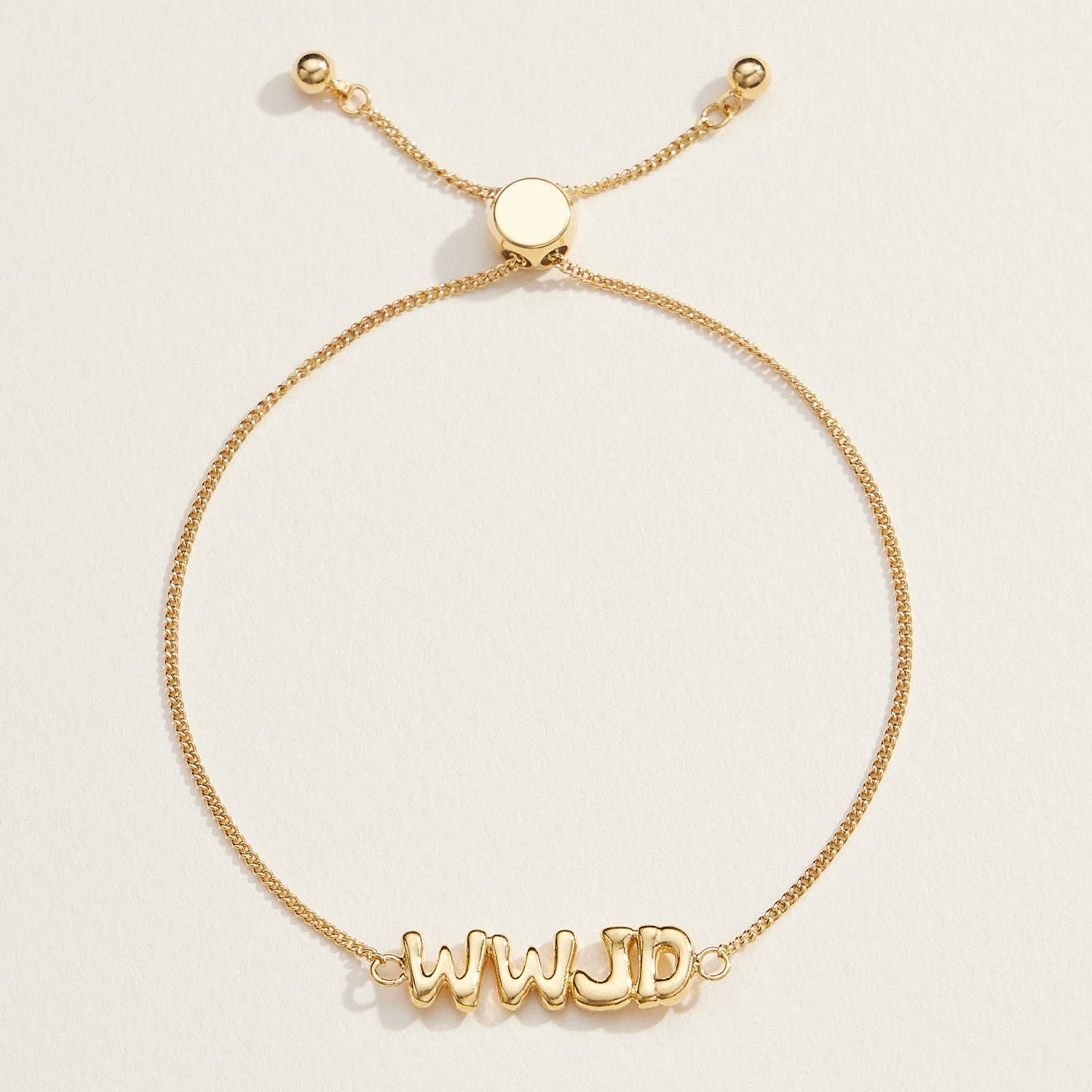 WWJD Adjustable Bracelet