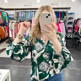 The Mel Floral Blouse