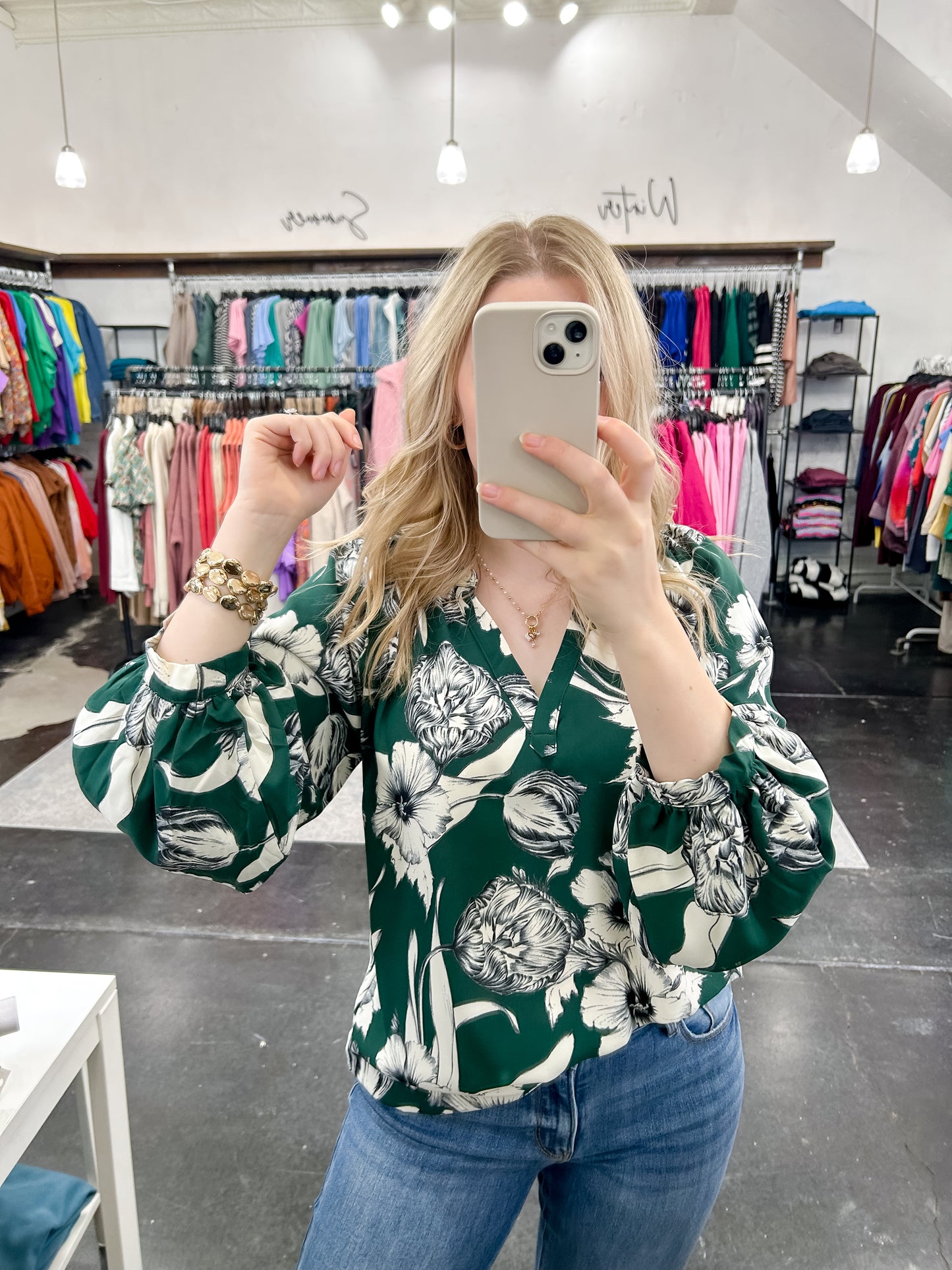 The Mel Floral Blouse