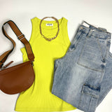 All Yours Ribbed Tank