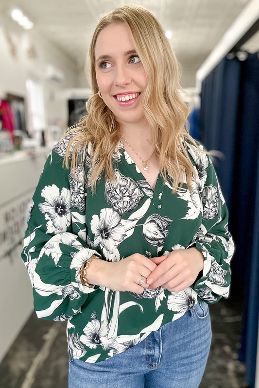 The Mel Floral Blouse