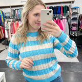 Staying Together Striped Sweater