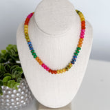 Rainbow Necklace | Tropical Blooms