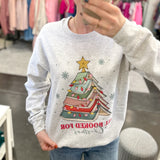 All Booked For Christmas Sweatshirt
