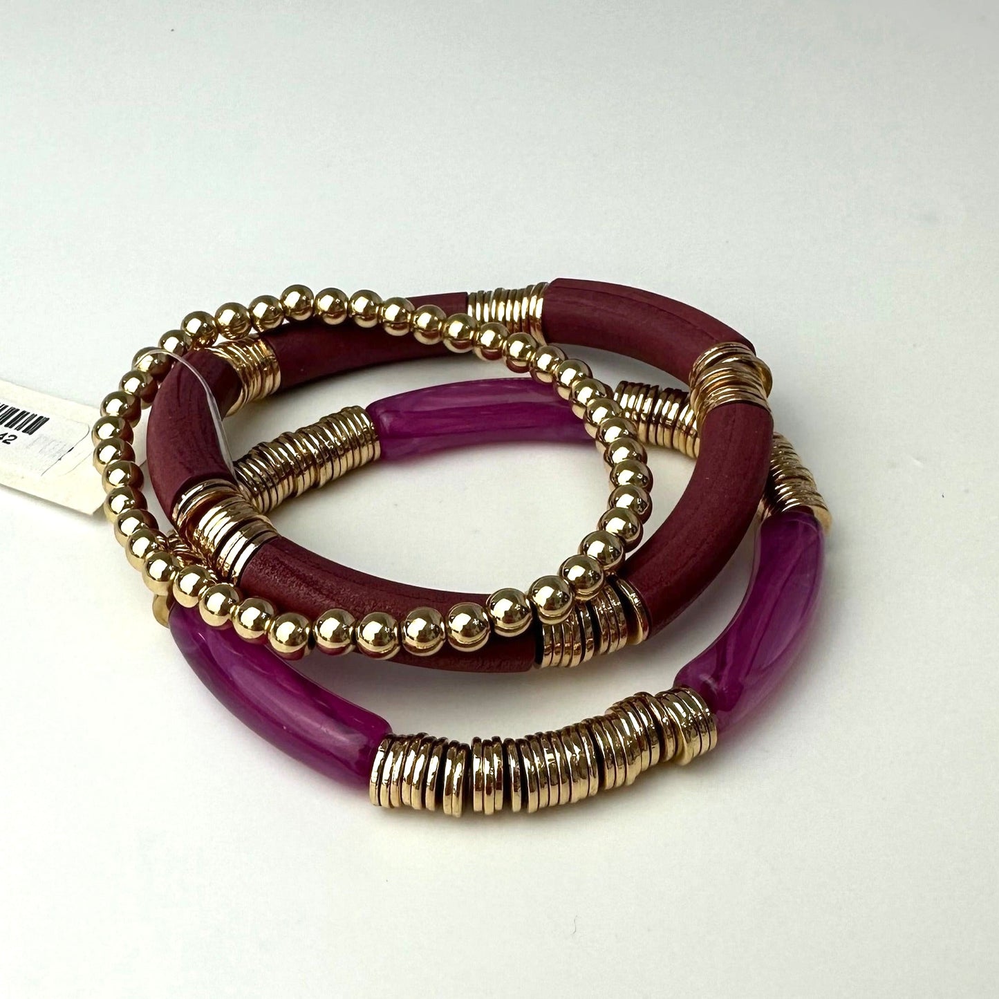 Metal Tube Bracelet
