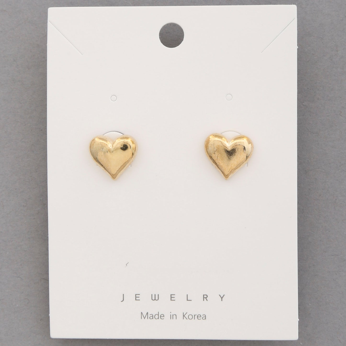 Heart Stud Earrings