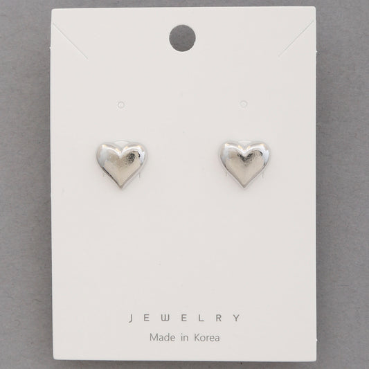 Heart Stud Earrings