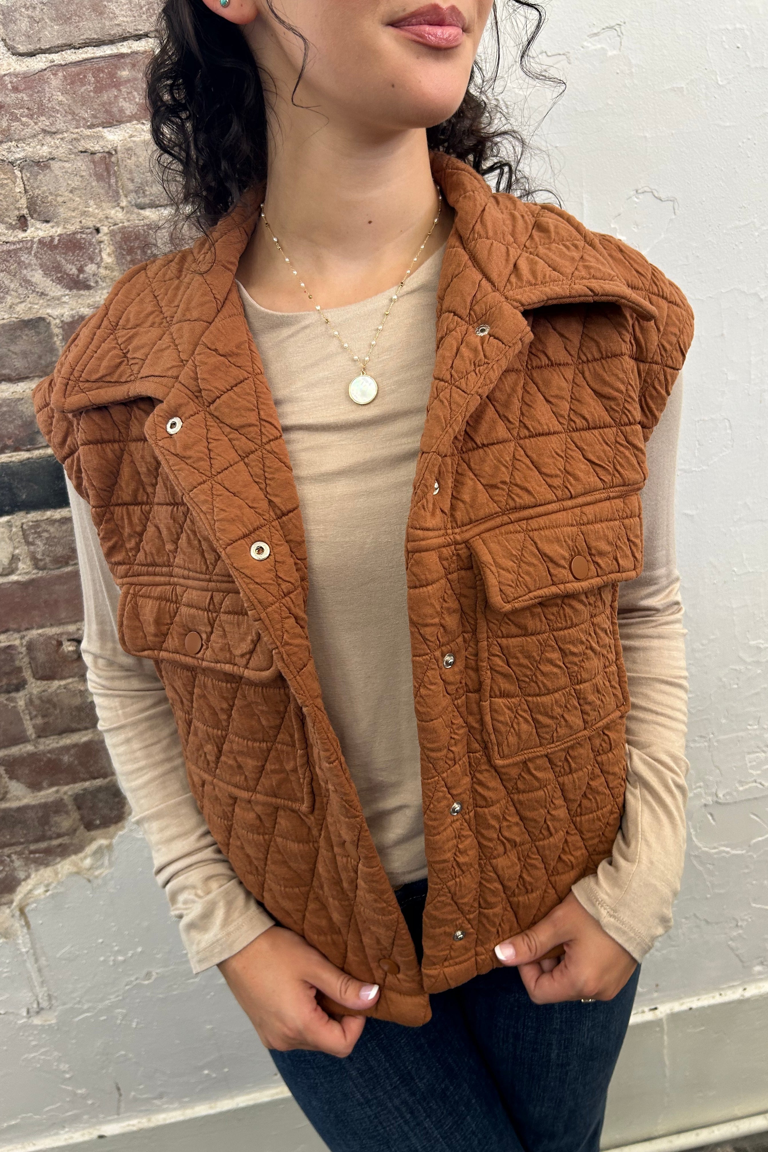 Inner Peace Quilted Vest