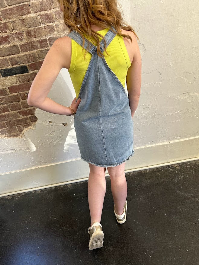 Summer Sunsets Overall Dress