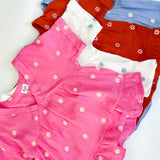 Safe Haven Flower Woven Top