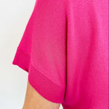 Full Bloom Wide Crew Neck Top