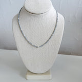 Glass Beaded Pearl Necklace