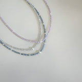 Glass Beaded Pearl Necklace