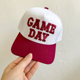 Crimson Game Day Trucker Hat