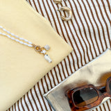 Beaded Coastal Charm Necklace