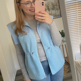 Baby Blues Fleece Vest
