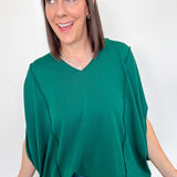 Free Spirited Drape Top