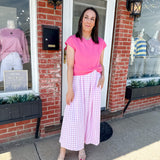 Picnic Date Gingham Dress