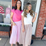 Picnic Date Gingham Dress