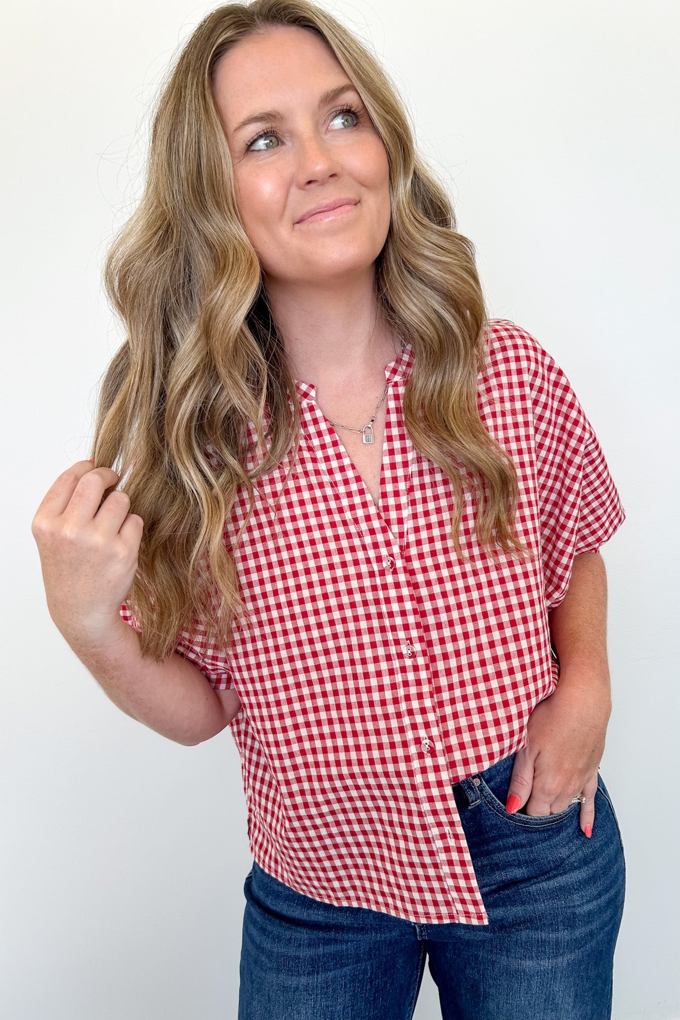 Picnic in the Park Gingham Top