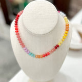 Rainbow Necklace | Sunset