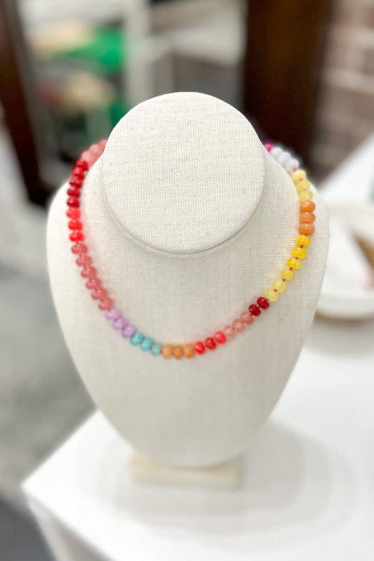 Rainbow Necklace | Sunset