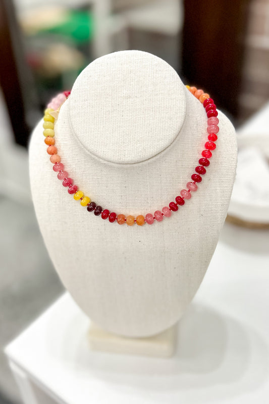 Rainbow Necklace | Cherry