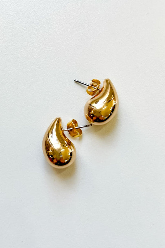 Teardrop Post Earrings