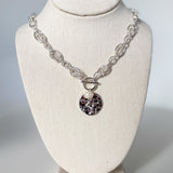 Pearl Pendant Toggle Necklace