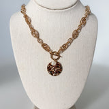 Pearl Pendant Toggle Necklace