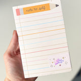 Note To Self Pencil Notepad