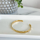Hammered Metal Cuff