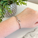 Rectangle Toggle Bracelet