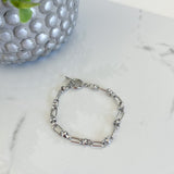 Rectangle Toggle Bracelet