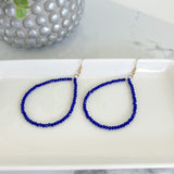Beaded Teardrop Earring
